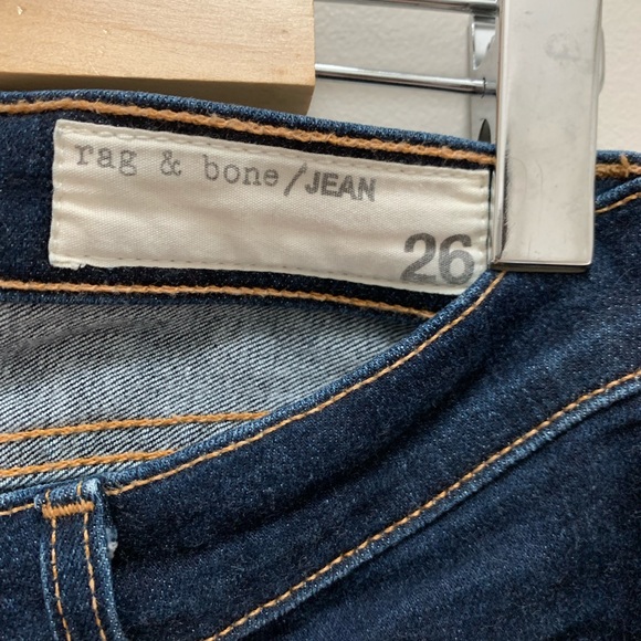 Rag & bone dark blue denim jean size 26 - Picture 8 of 10